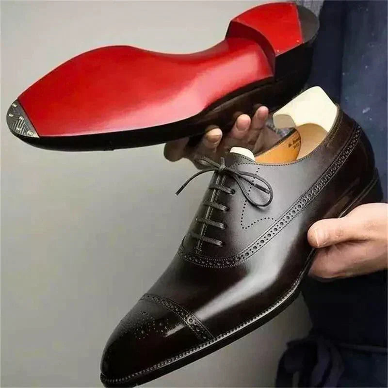 Lincoln - Smart Faux Leather Shoes