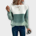 Savannah - Tricolour Patchwork Sweater