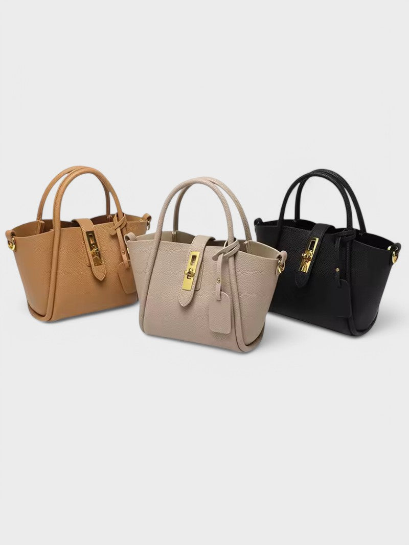 Millie - Structured Faux Leather Handbag
