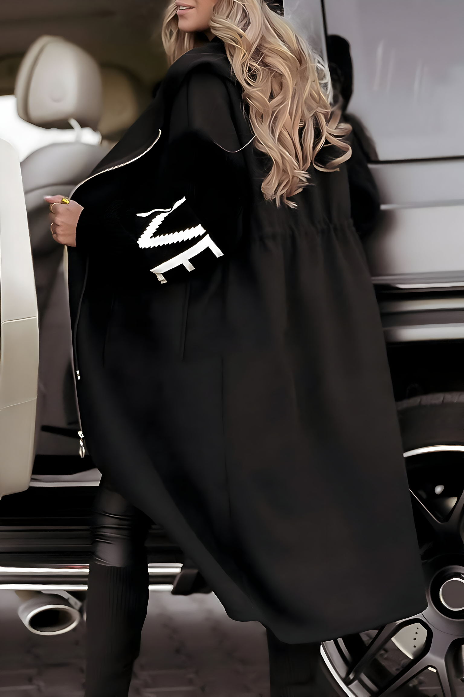 Harriet - Elegant Hooded Cardigan Coat