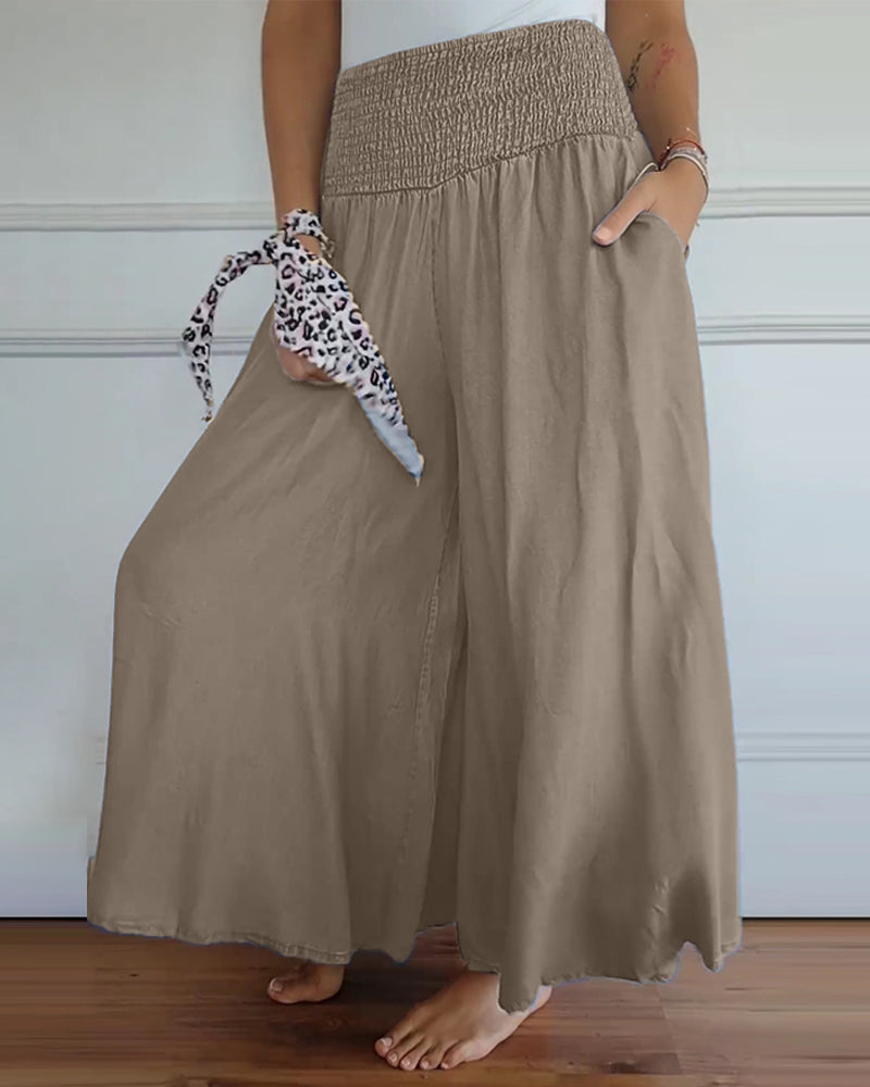 Tahlia - Lightweight Wide Leg Pants