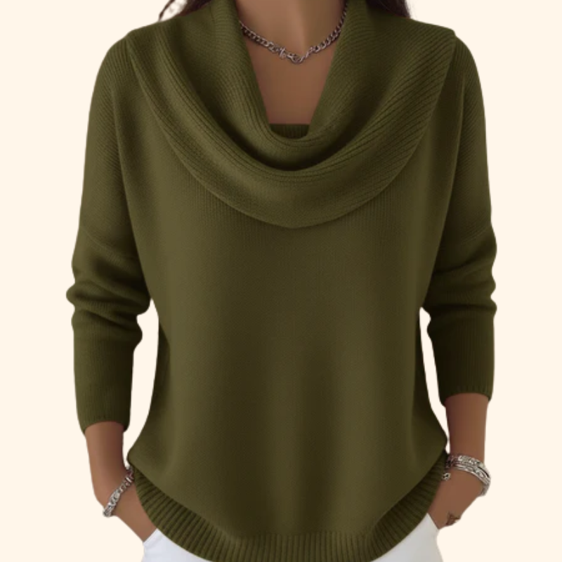 Tara - Cowl Neck Pullover