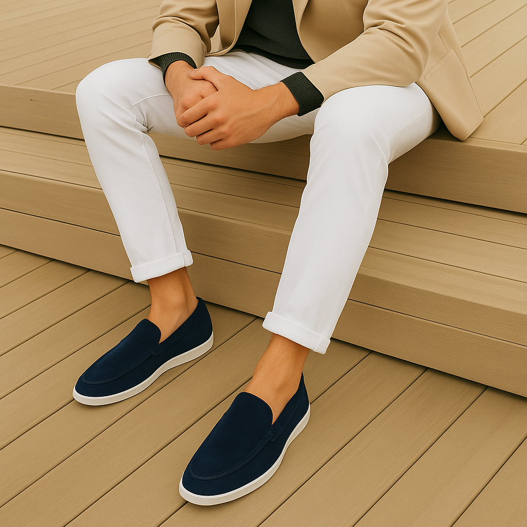 Jack - Faux Suede Loafers