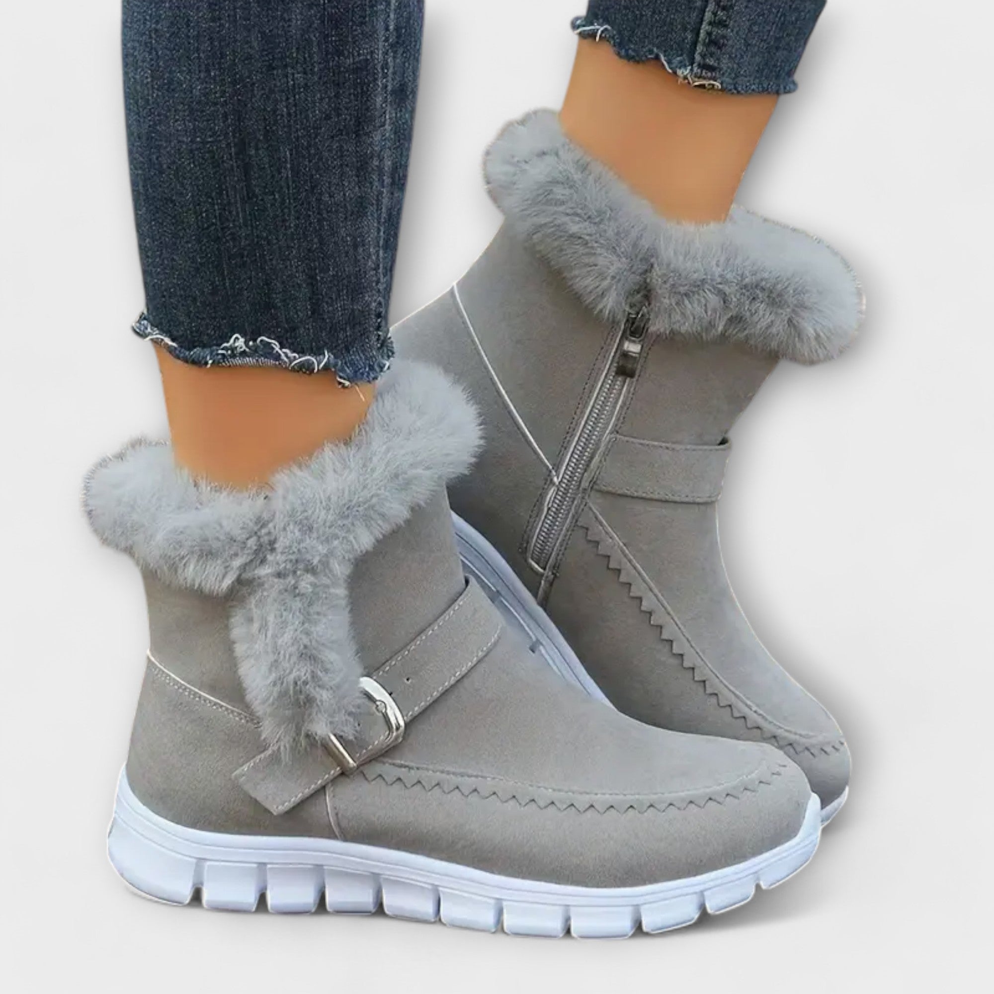 Nora - Warm Lined Ankle Boots