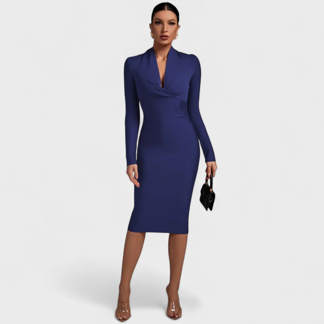 Ariana - Long-Sleeve Evening Dress