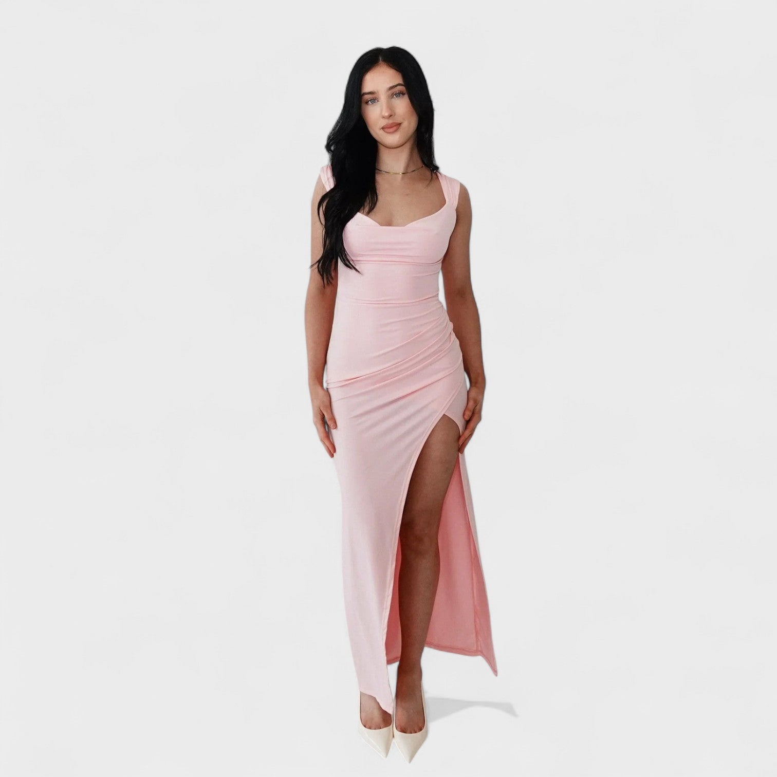 Hayley - Open-Back Evening Dress