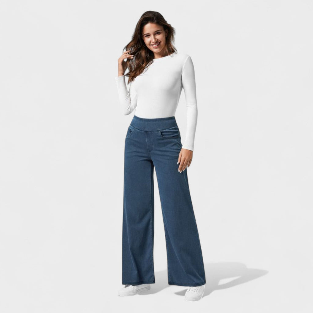 Sienna - Wide Cut Denim Jeans