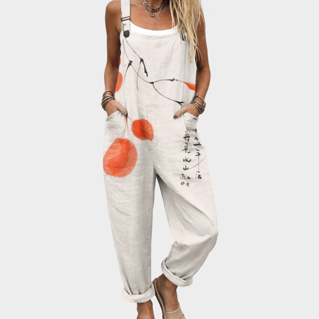Mila - Relaxed Print Jumpsuit
