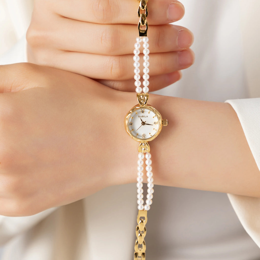 Olivia - Twisted Gold Watch