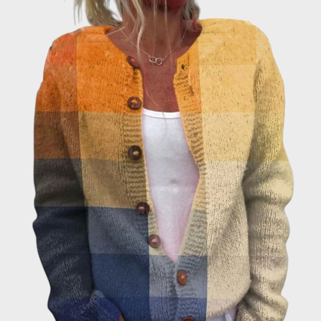 Zoe - Floral Autumn Cardigan