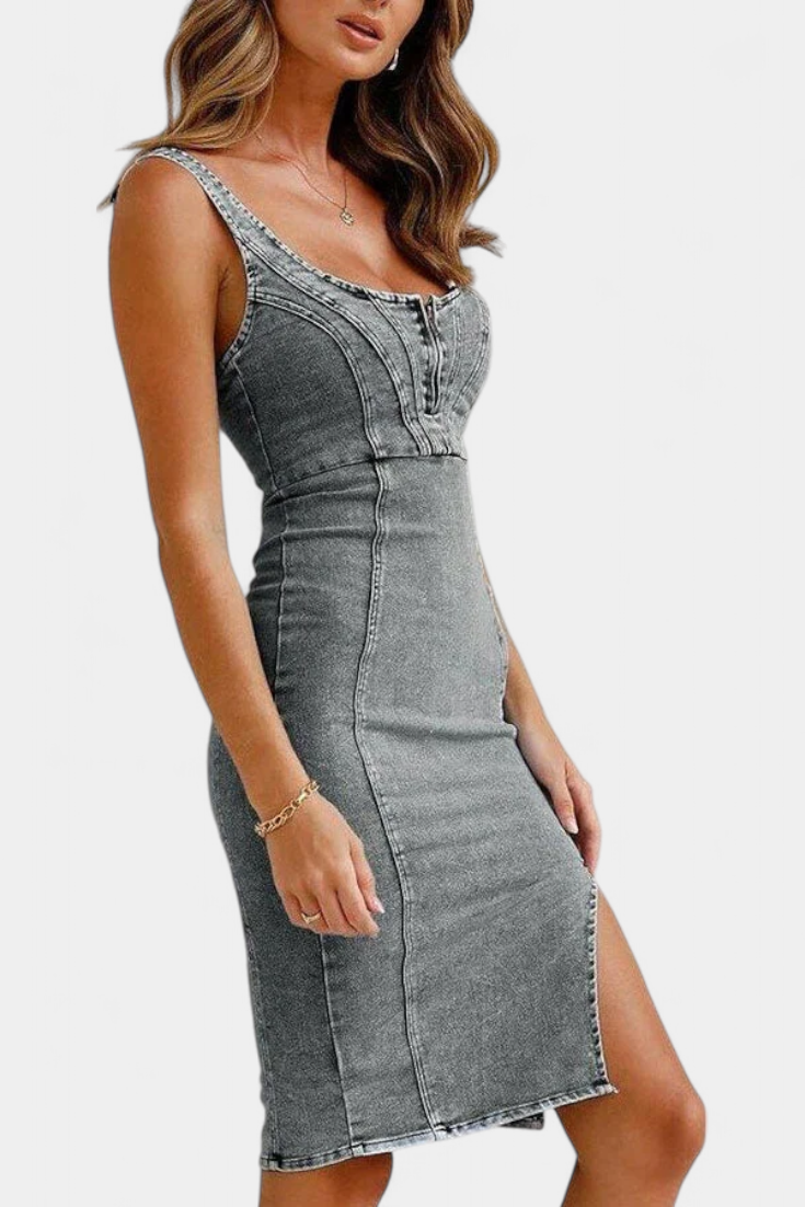 Janessa | Denim Dress