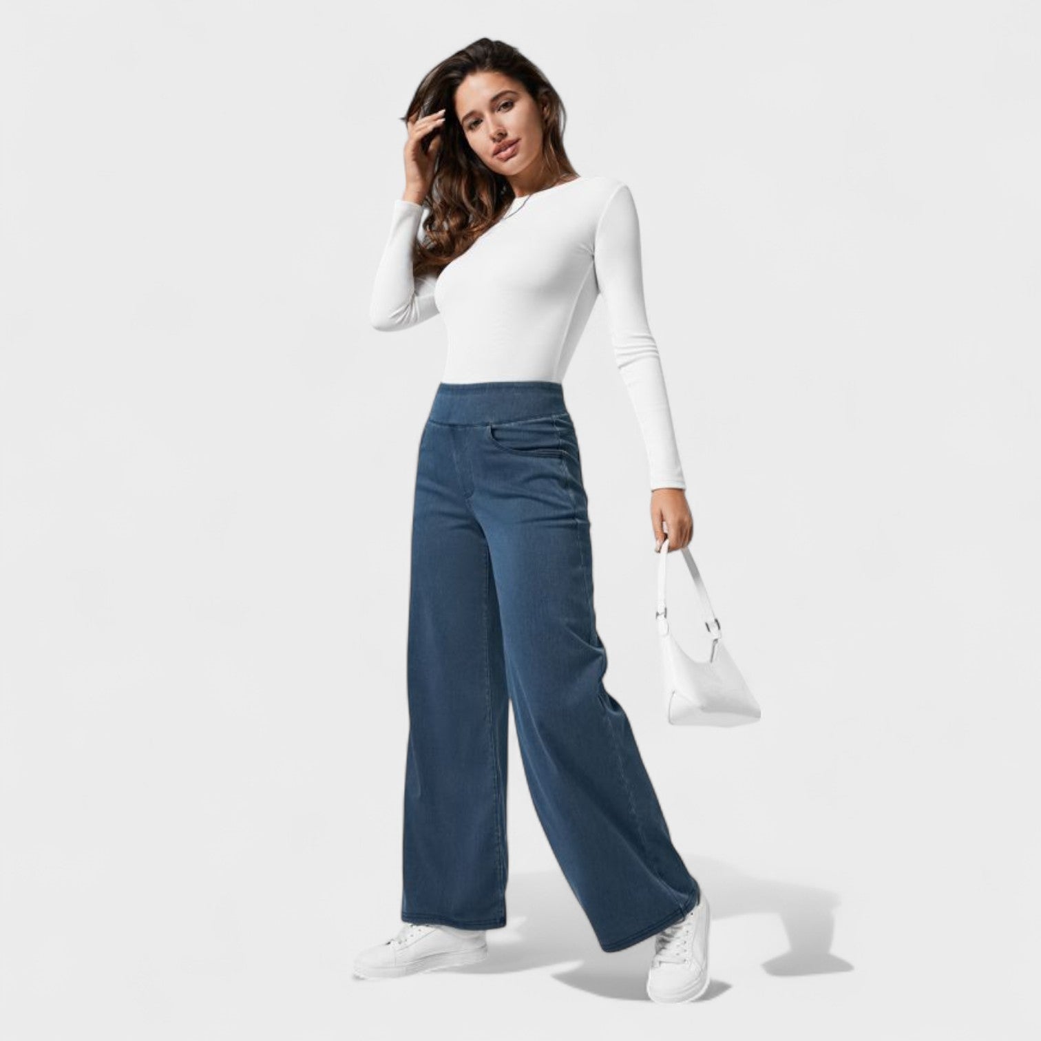 Sienna - Wide Cut Denim Jeans