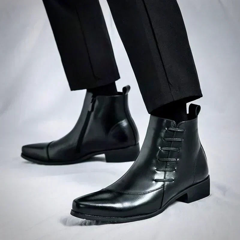 Max - Smart Faux Leather Boots