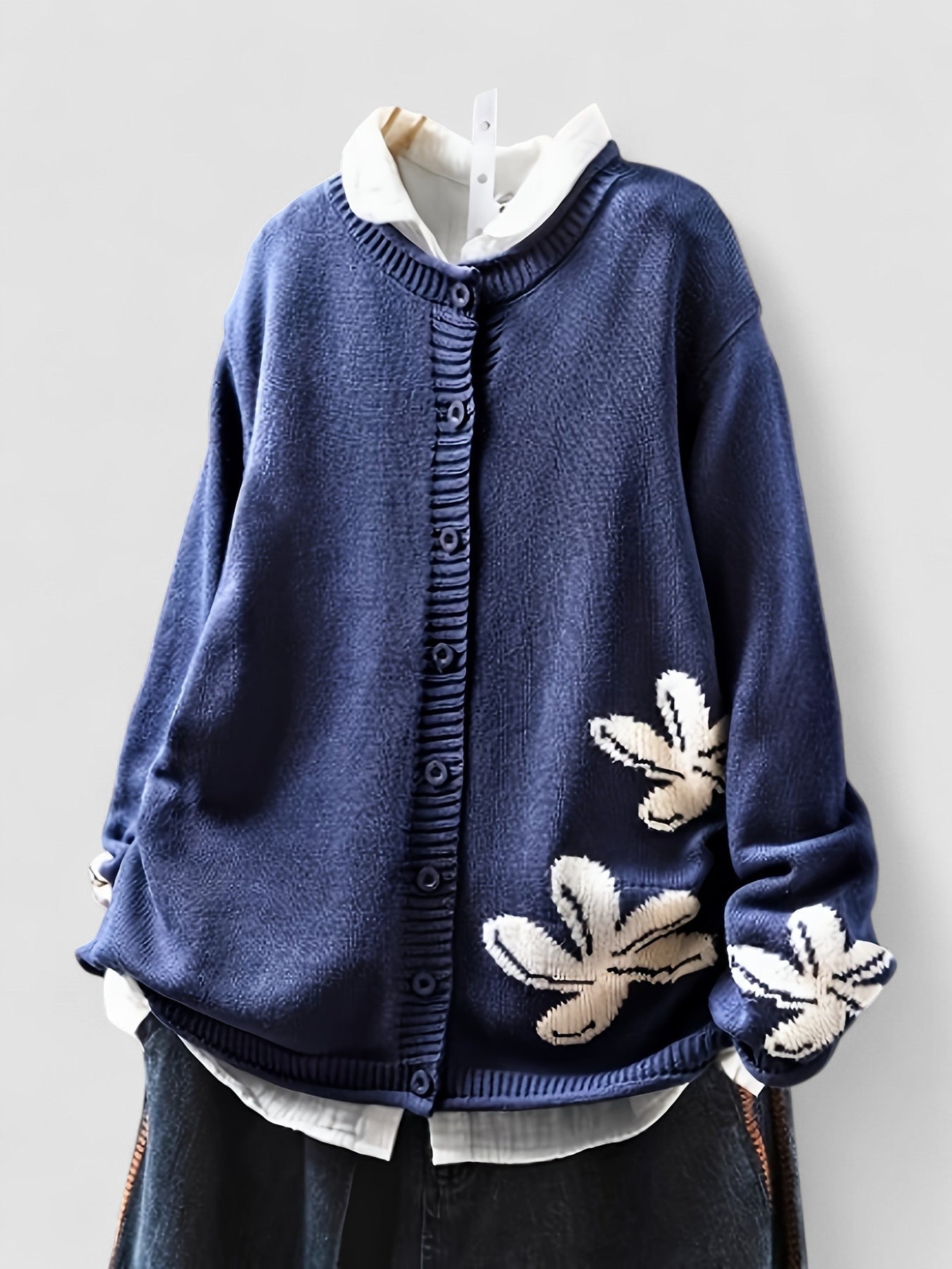 Vivienne - Floral Pattern Cardigan