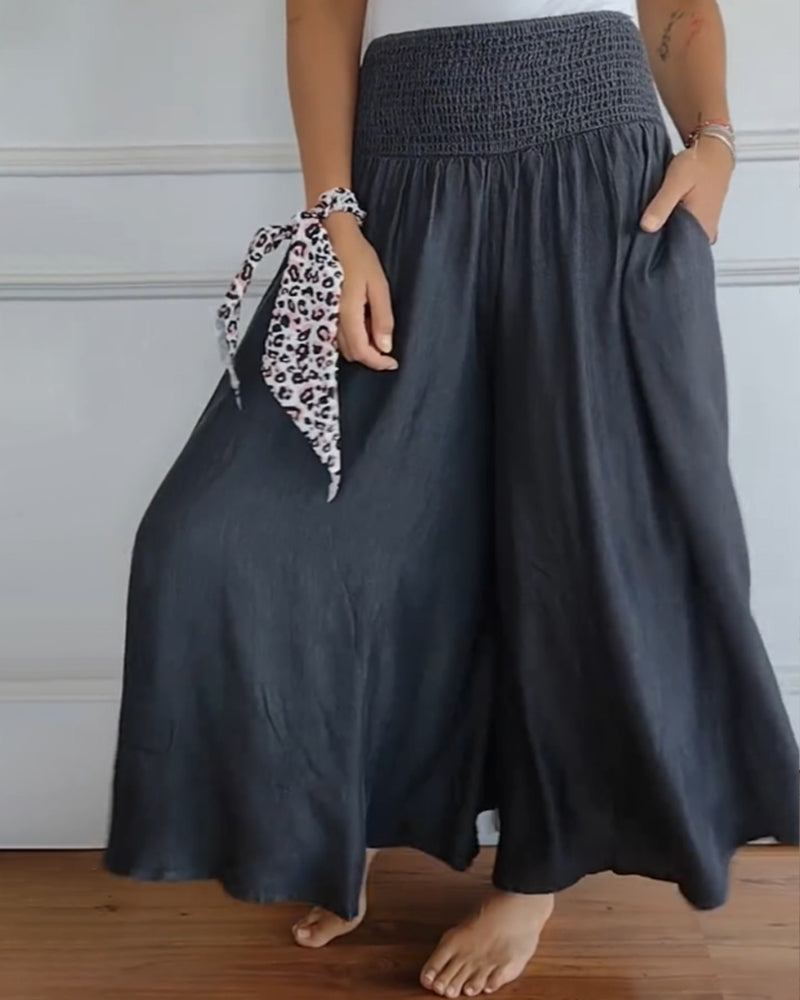 Tahlia - Lightweight Wide Leg Pants