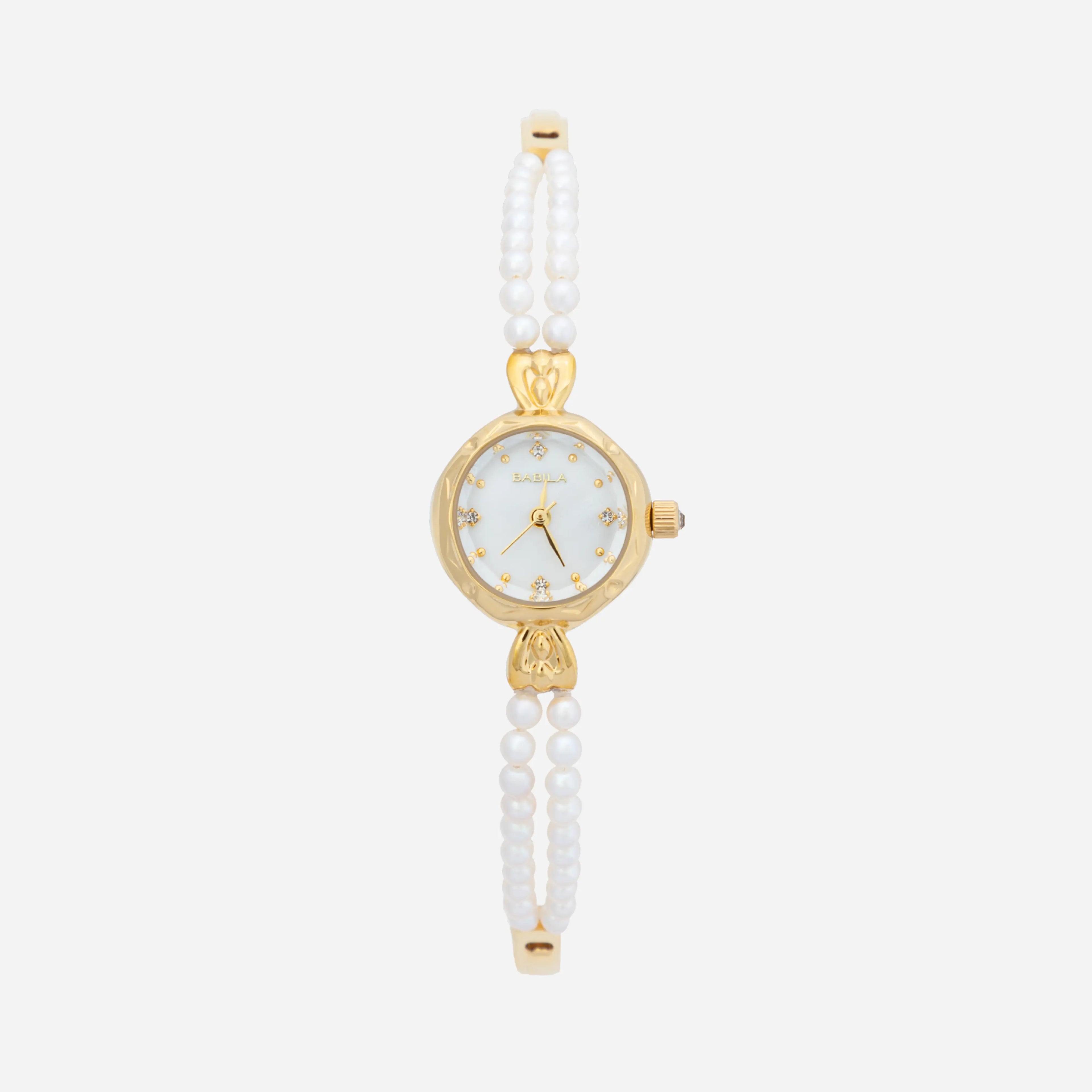 Olivia - Twisted Gold Watch