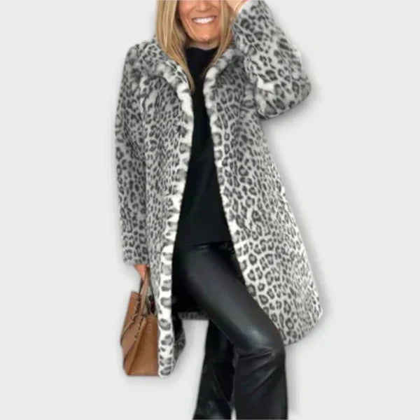 Audrey - Leopard Print Coat
