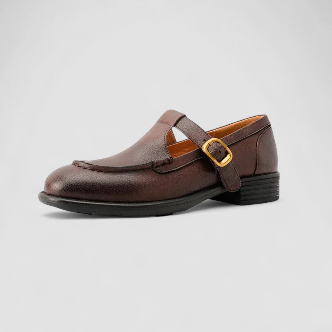 Winifred - Square Toe Orthopedic Mary Jane Shoes
