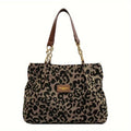Chloe - Leopard Print Tote