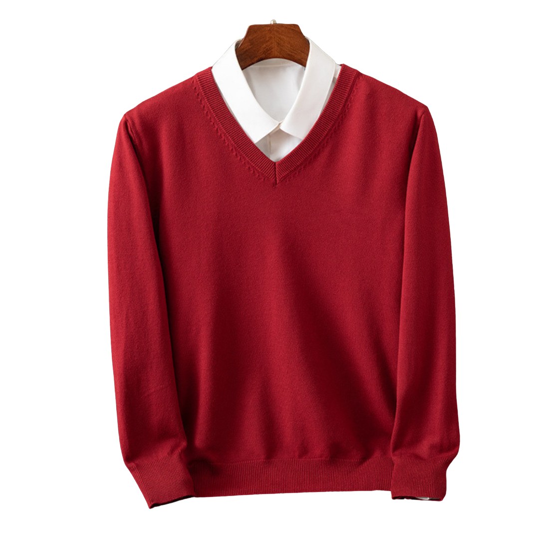 Tyler - Men's V-Neck Jumper