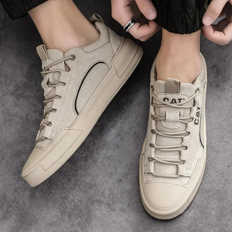 Aiden - Faux Leather Sneakers
