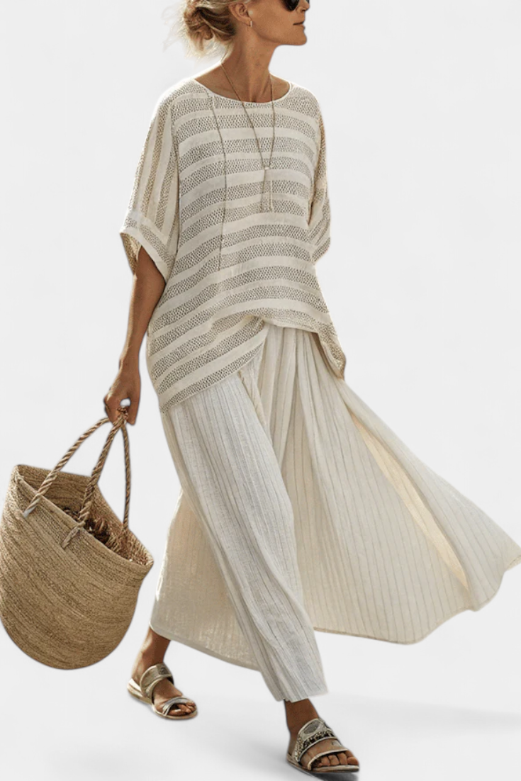 Isaura - Elegant Linen Set