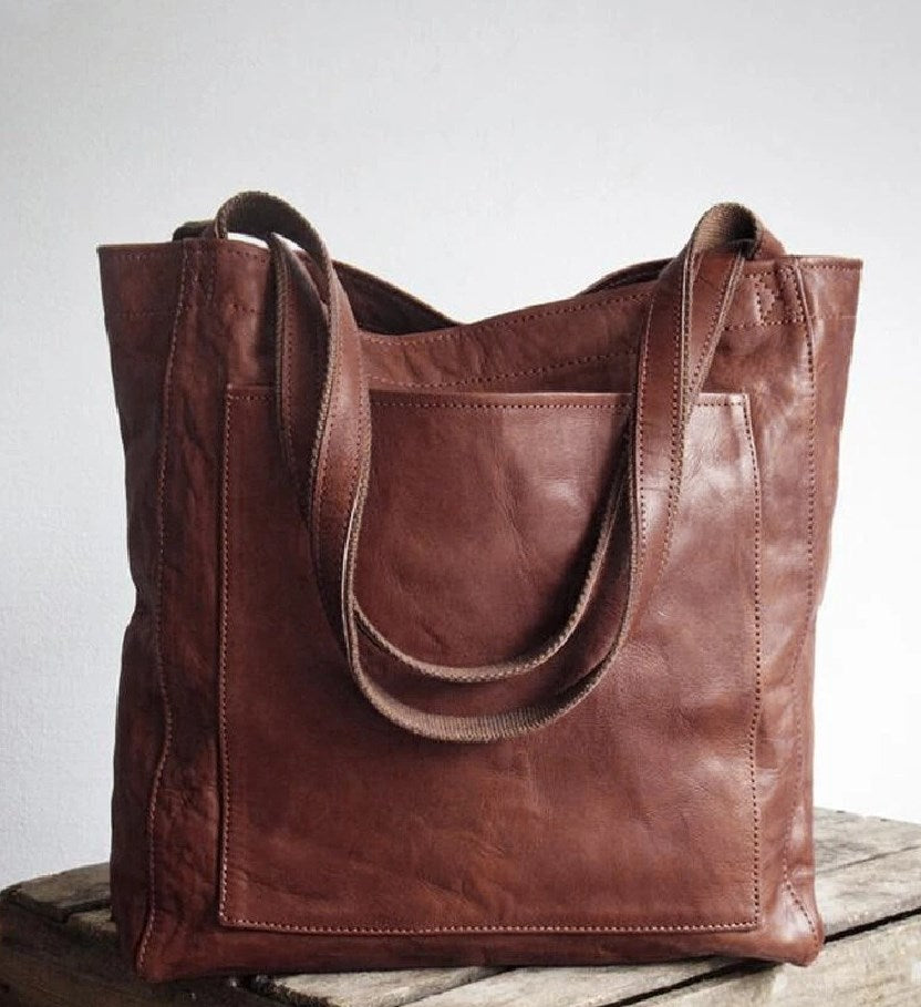 Matilda - Classic Faux Leather Shoulder Bag