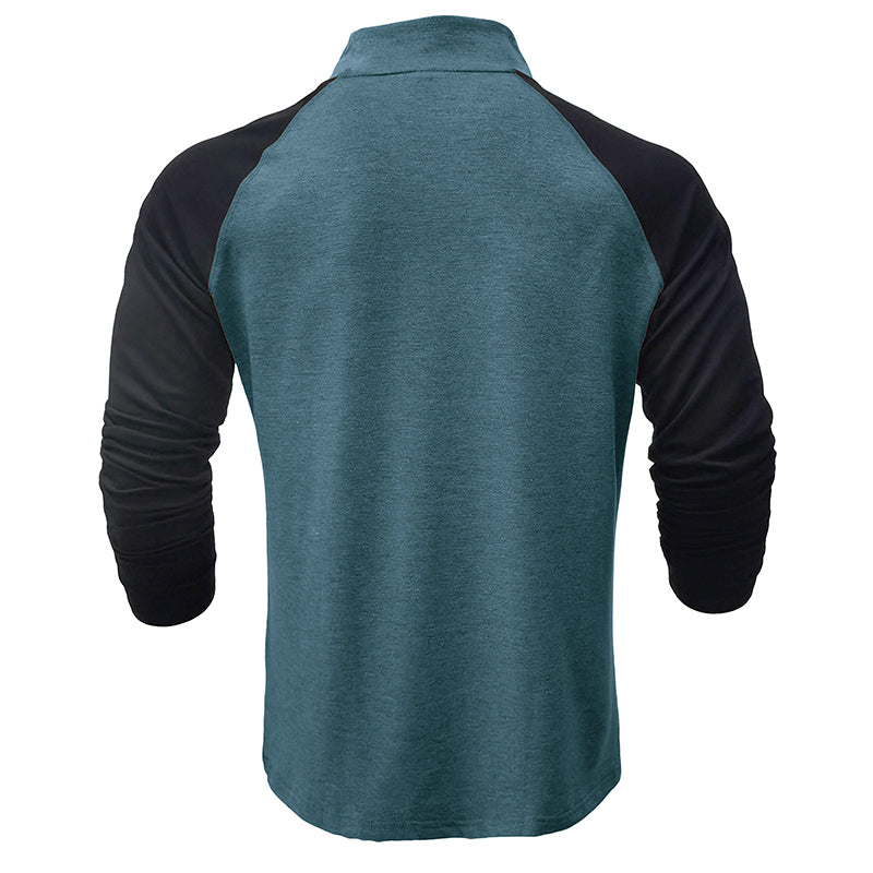 Levi - Cotton Stand-Collar Shirt