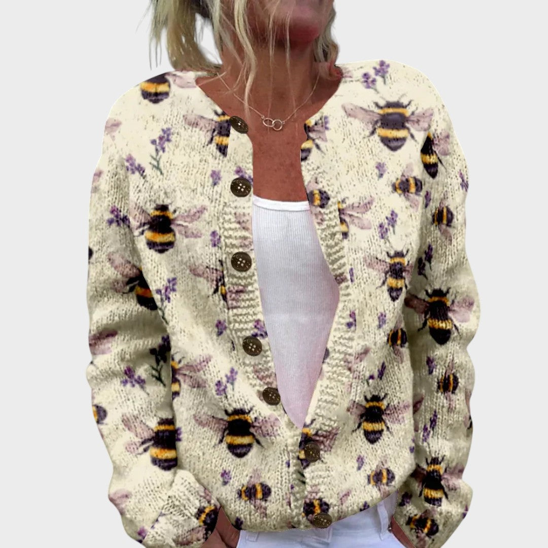 Jasmine - Floral Autumn Cardigan