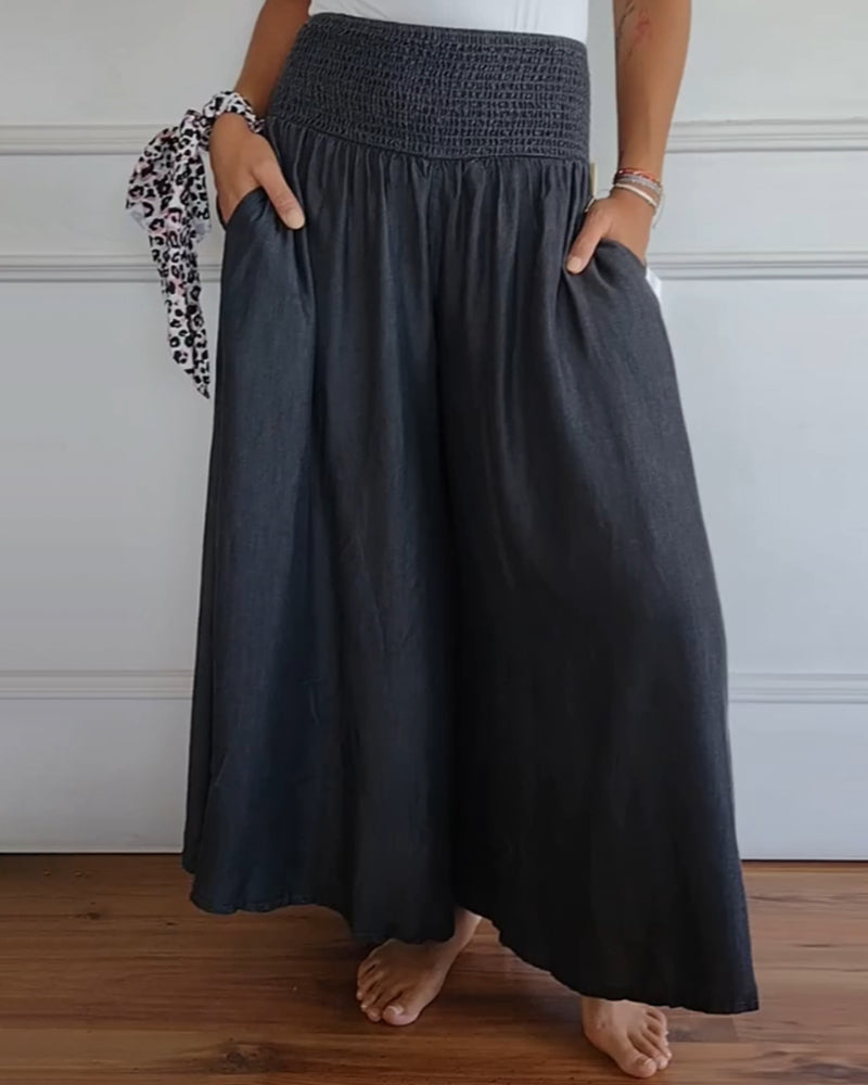 Tahlia - Lightweight Wide Leg Pants