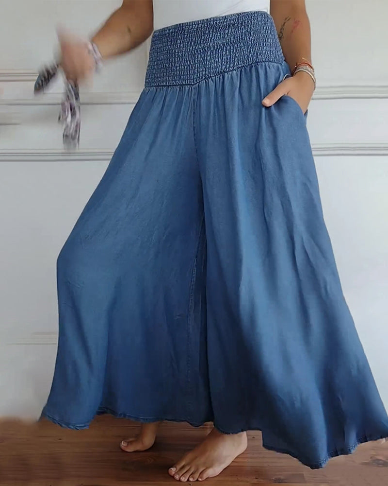 Tahlia - Lightweight Wide Leg Pants