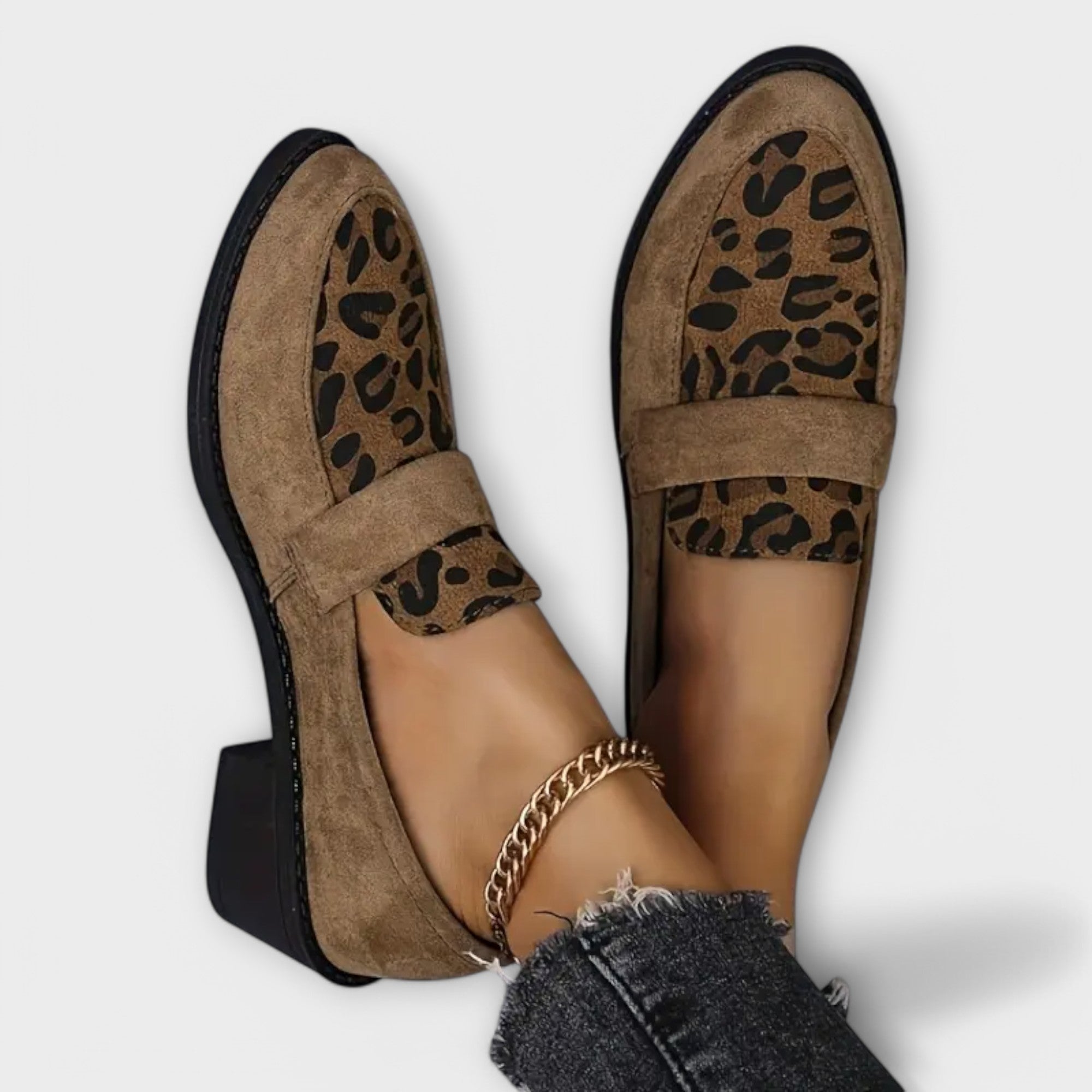 Bella - Elegant Women's Leopard Print Shoes