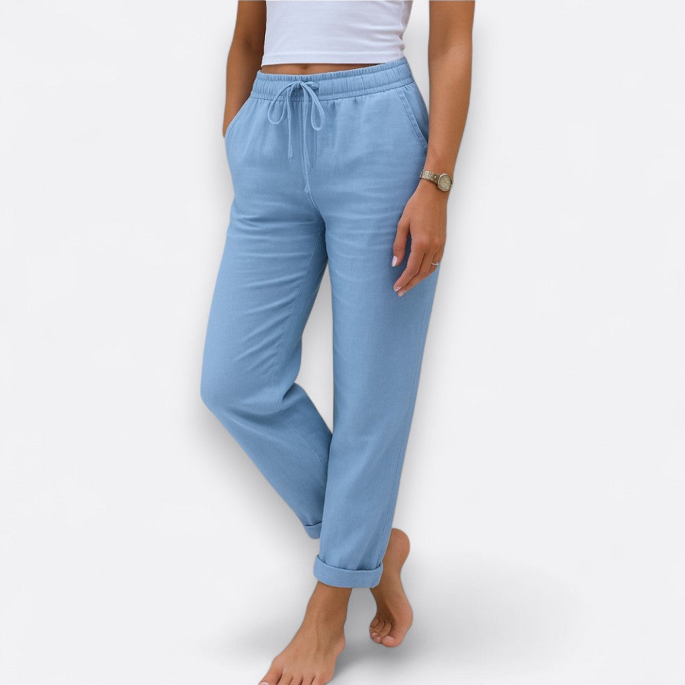 Matilda - Premium Stretch Linen Pants