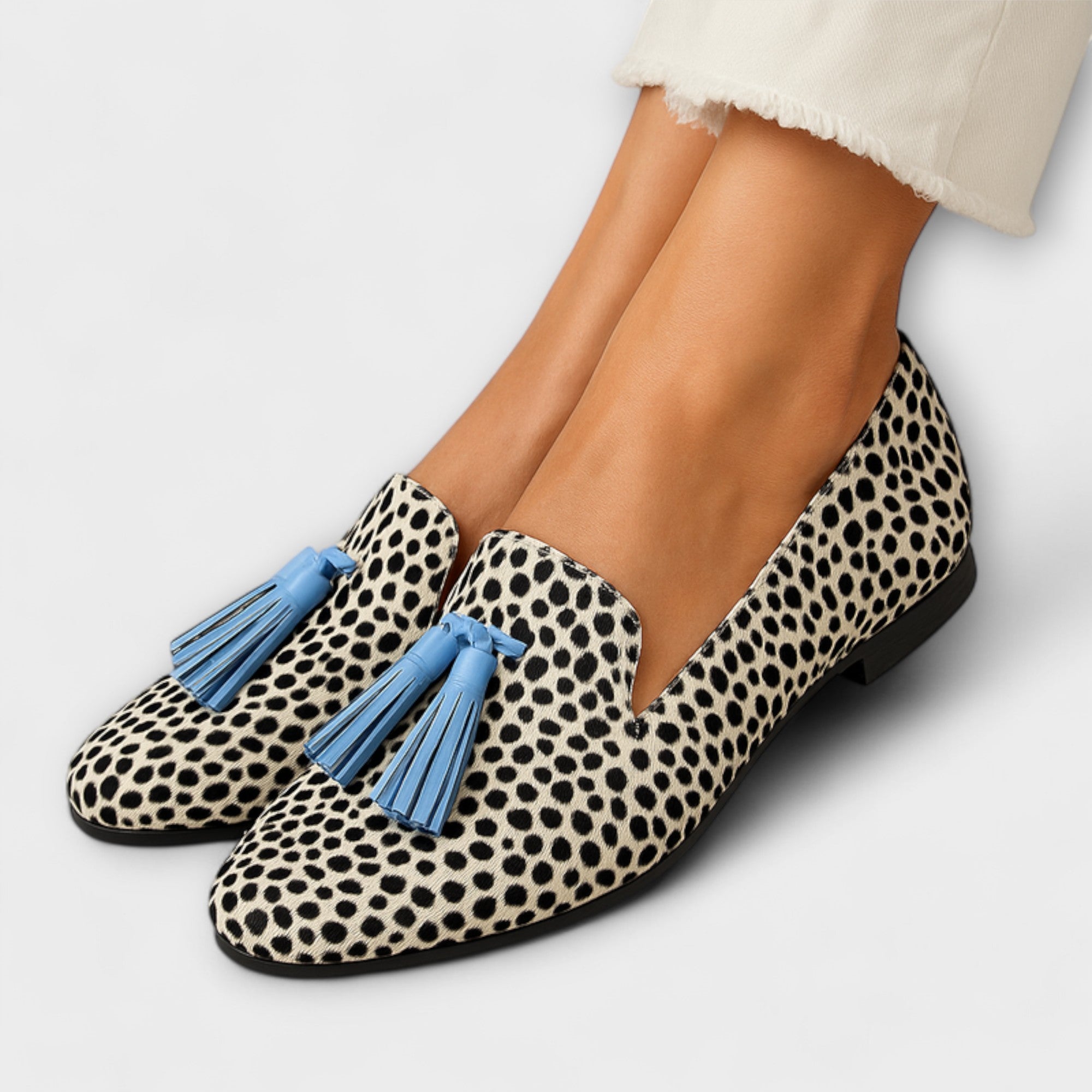 Mira - Beaded Loafers