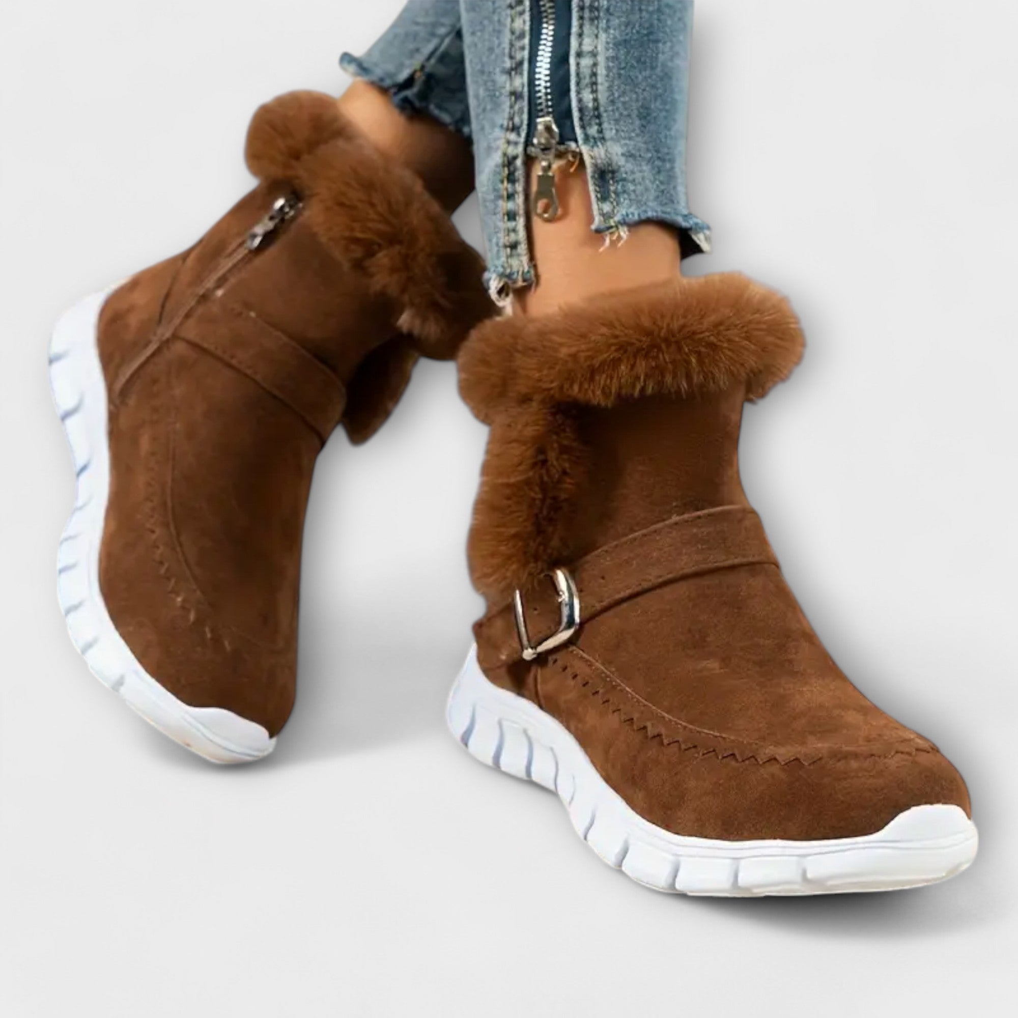 Nora - Warm Lined Ankle Boots