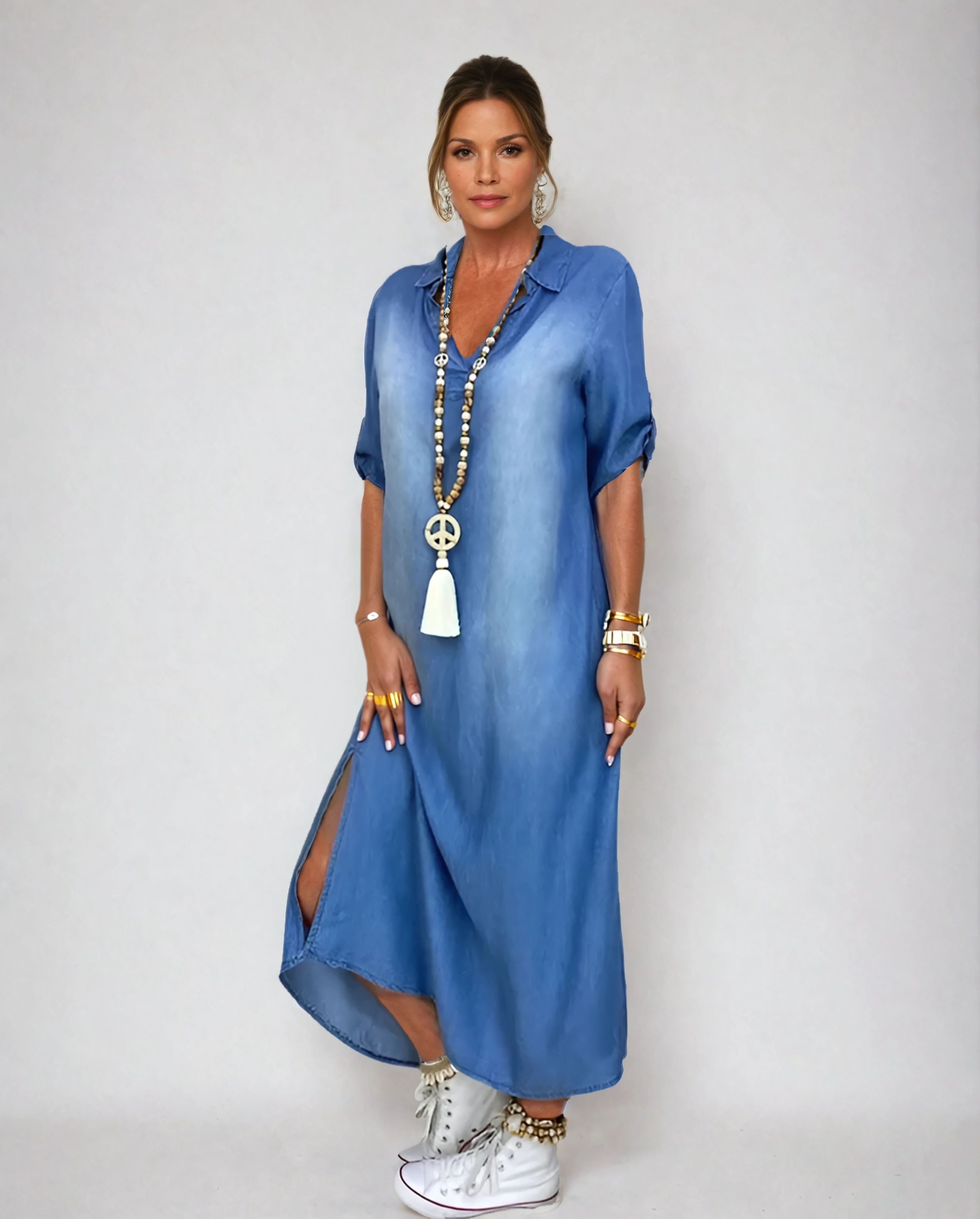 Ibiza - Maxi Denim Dress