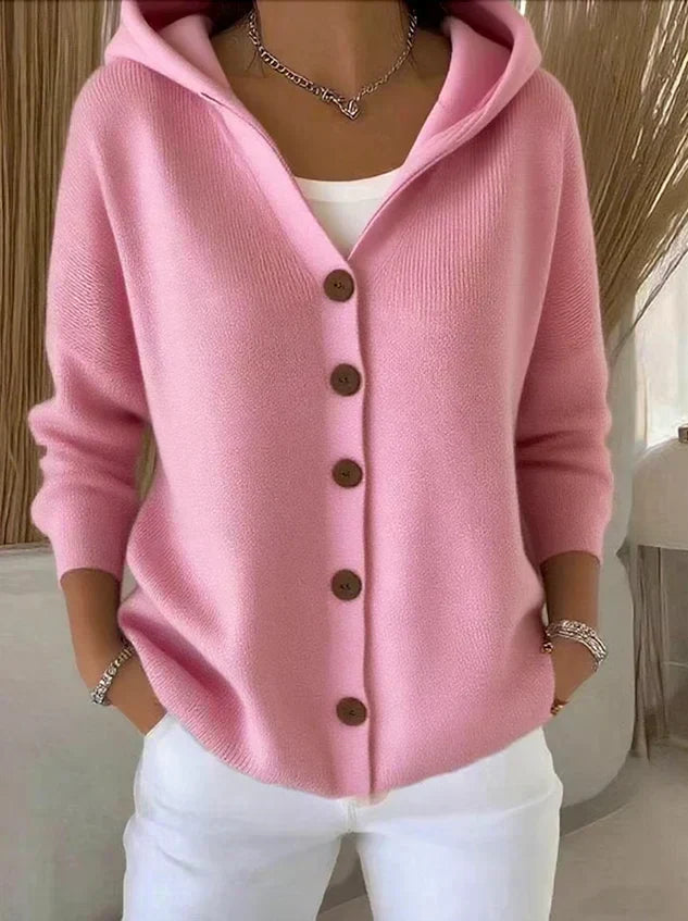 Monique - Modern Hooded Cardigan