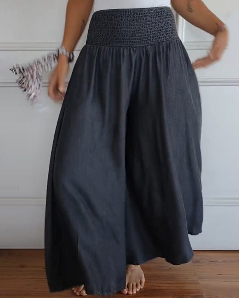 Tahlia - Lightweight Wide Leg Pants