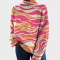 Hannah - Artistic Knit Turtleneck Sweater