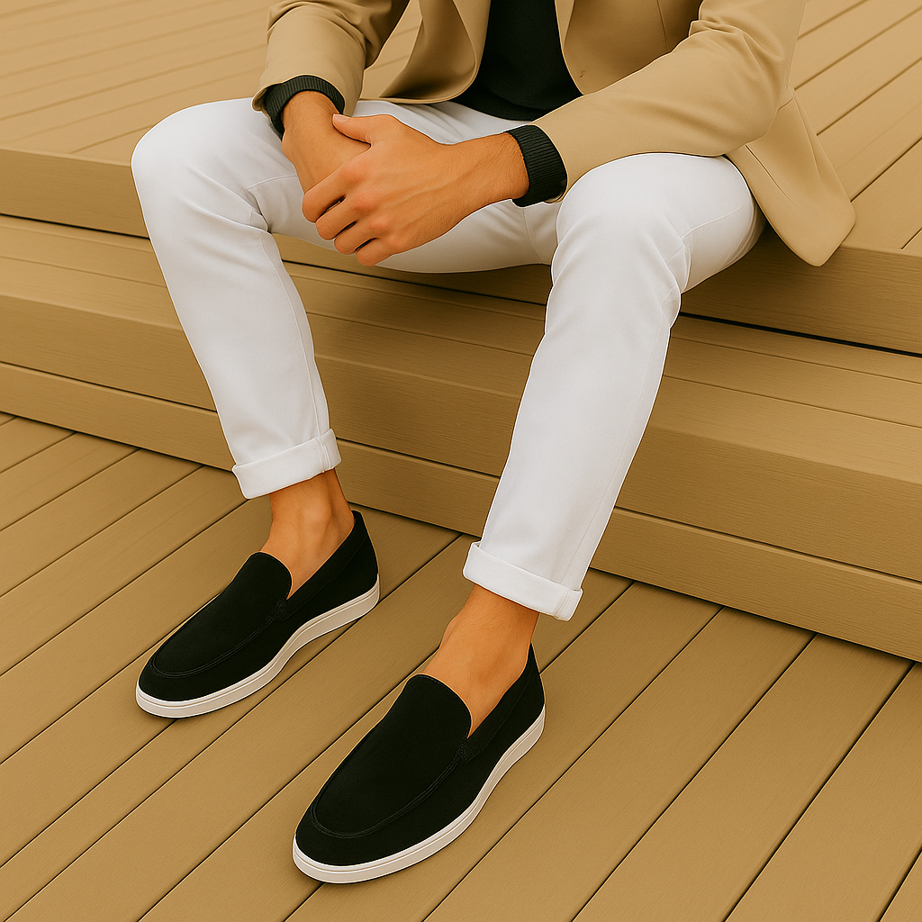Jack - Faux Suede Loafers