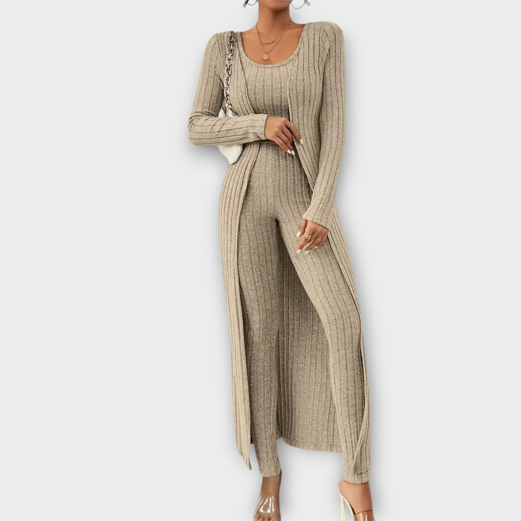 Daisy - Striped Three-Piece Set