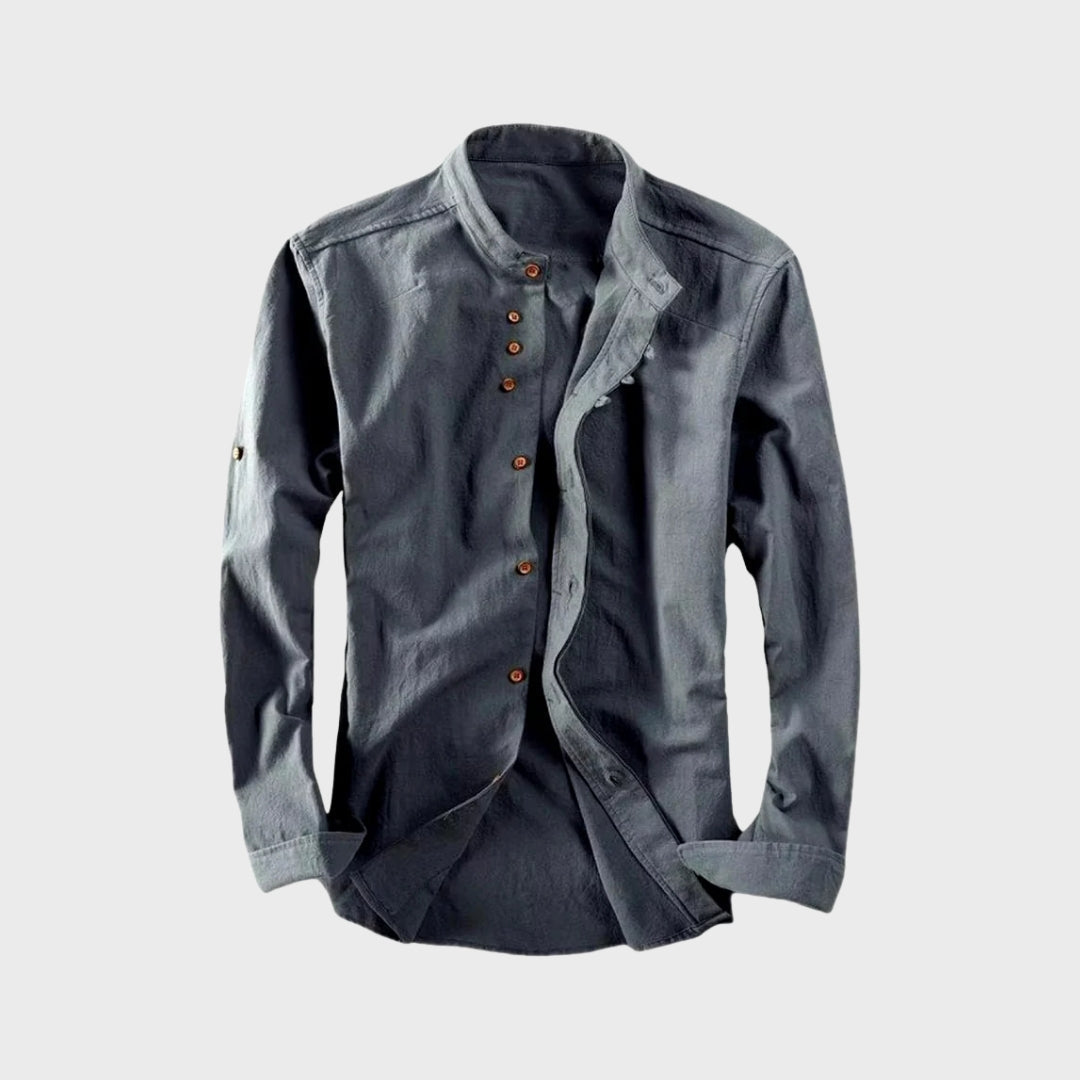 Lachlan - Camisa de inspiración japonesa