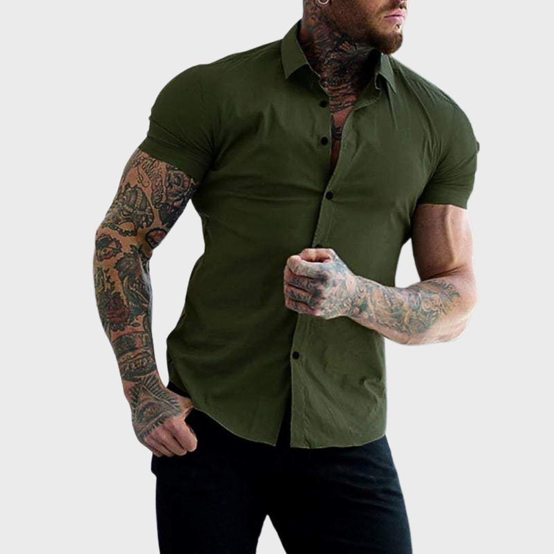 Cooper - Slim Short-Sleeve Shirt