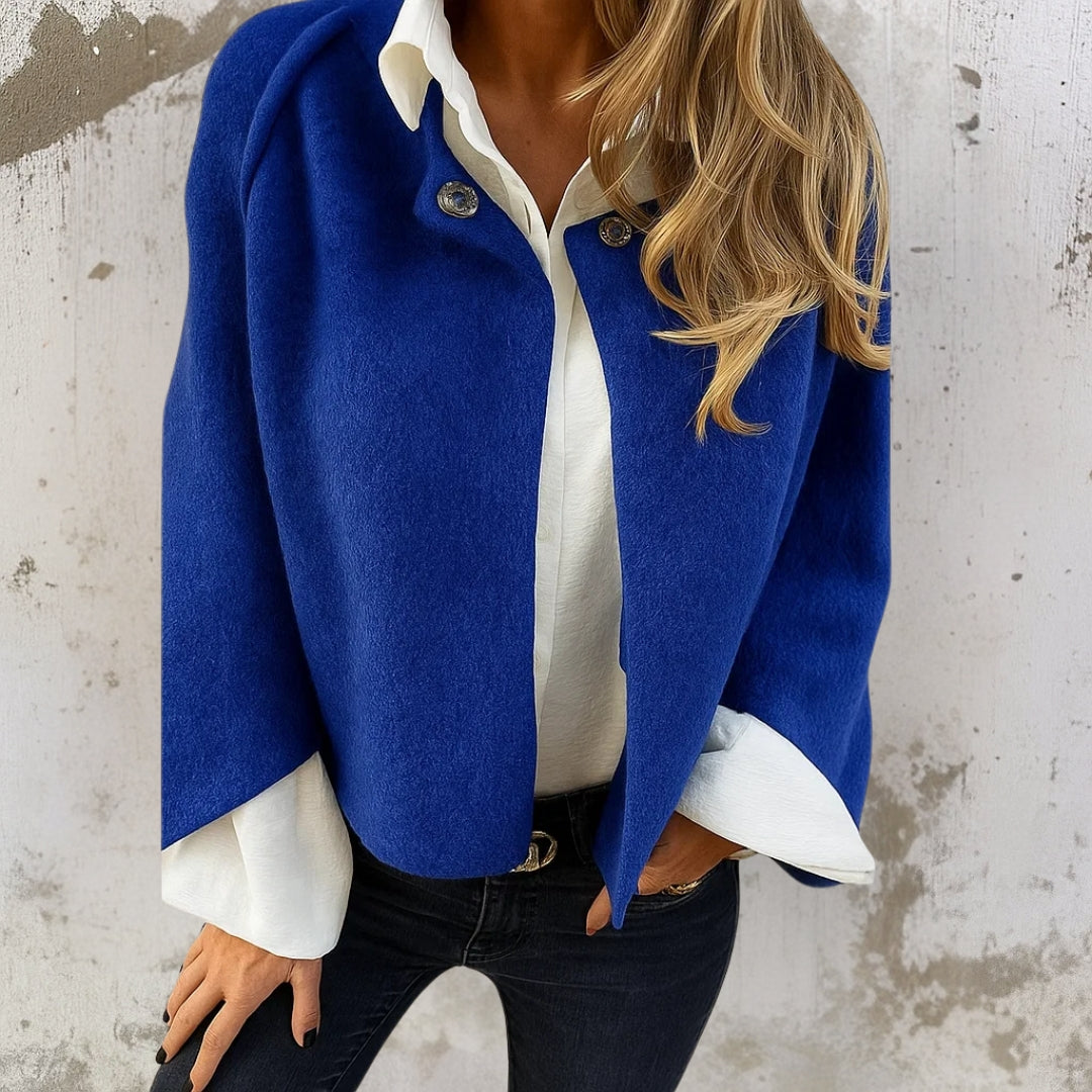Fiona - Elegant Short Warm Coat