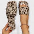Elisabete - Flat Loafers with Leopard Print