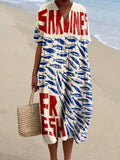 Nora - Sardine Print Dress