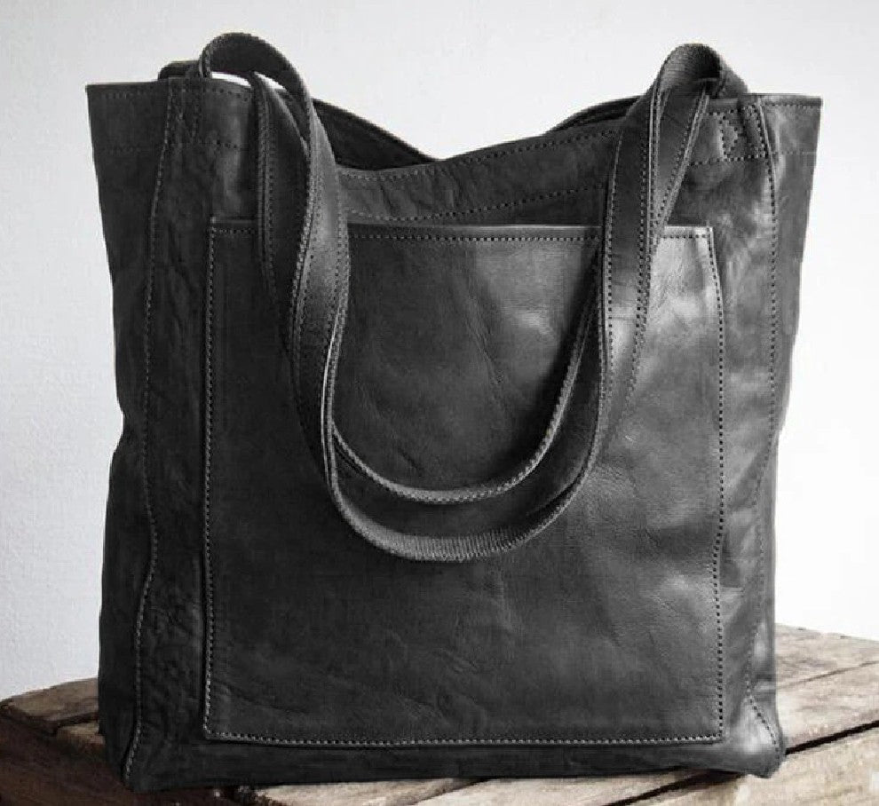 Matilda - Classic Faux Leather Shoulder Bag