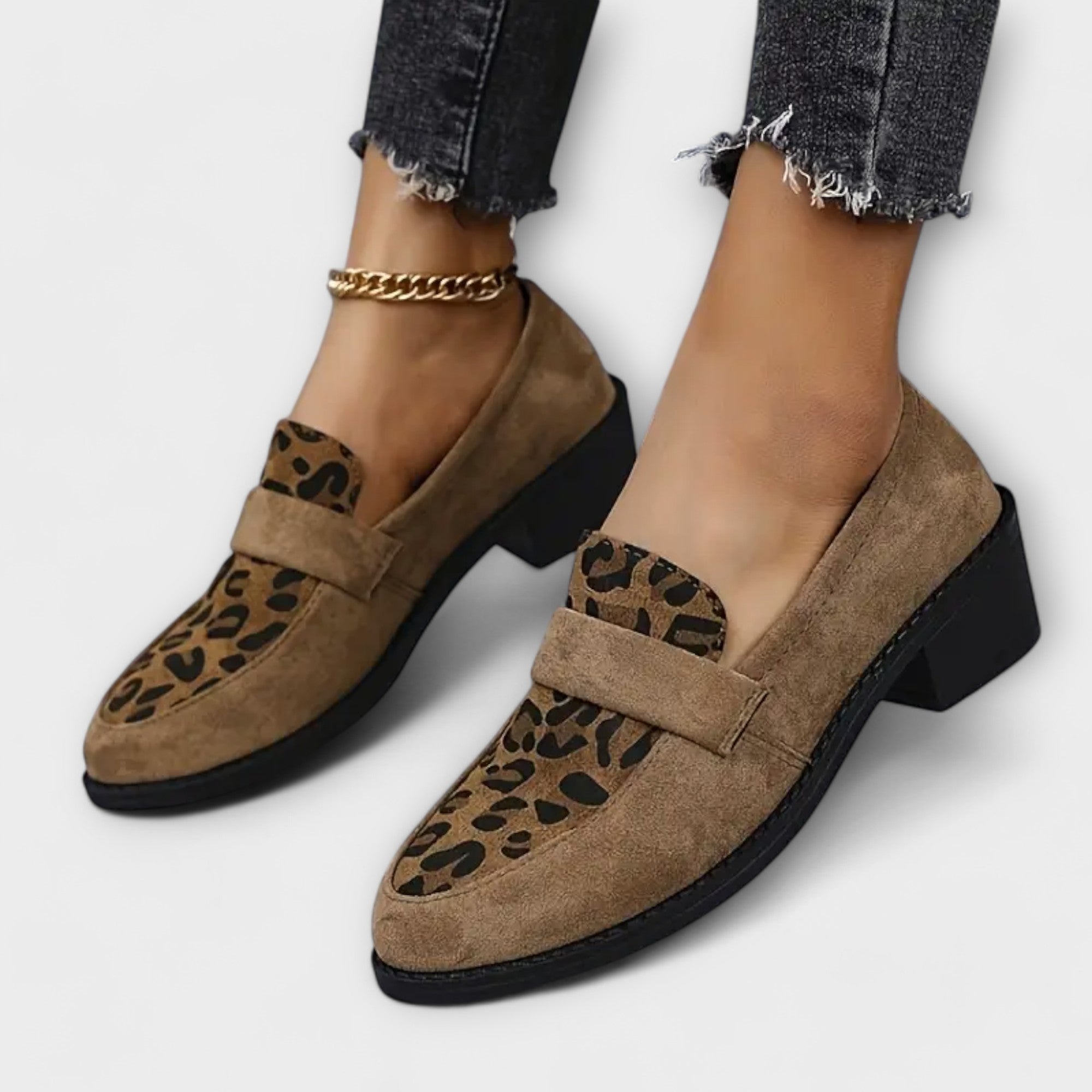Kirra - Elegant Leopard Print Shoes
