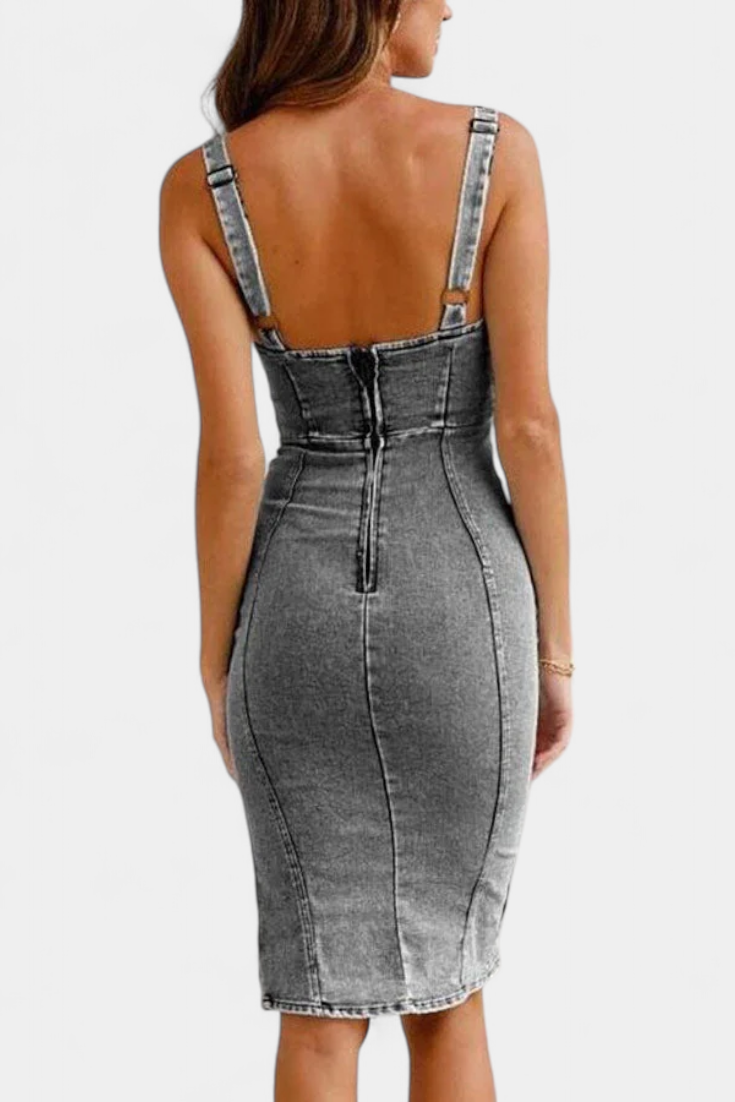 Janessa | Denim Dress