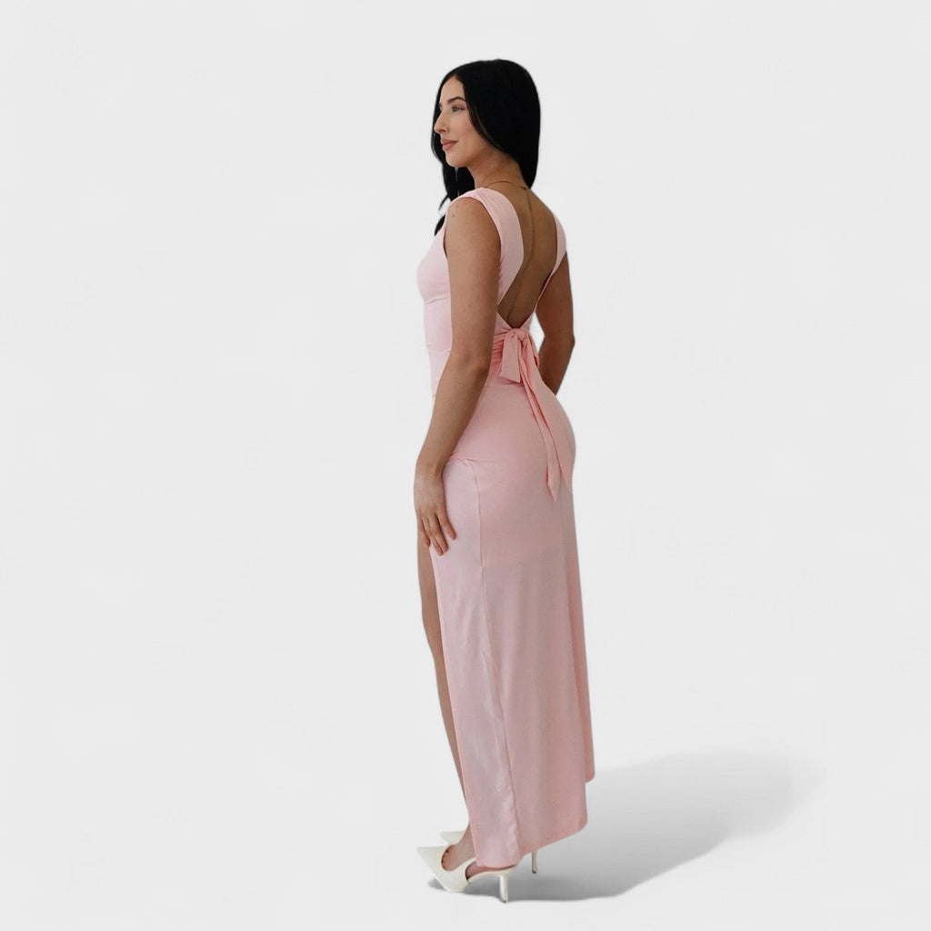 Hayley - Open-Back Evening Dress